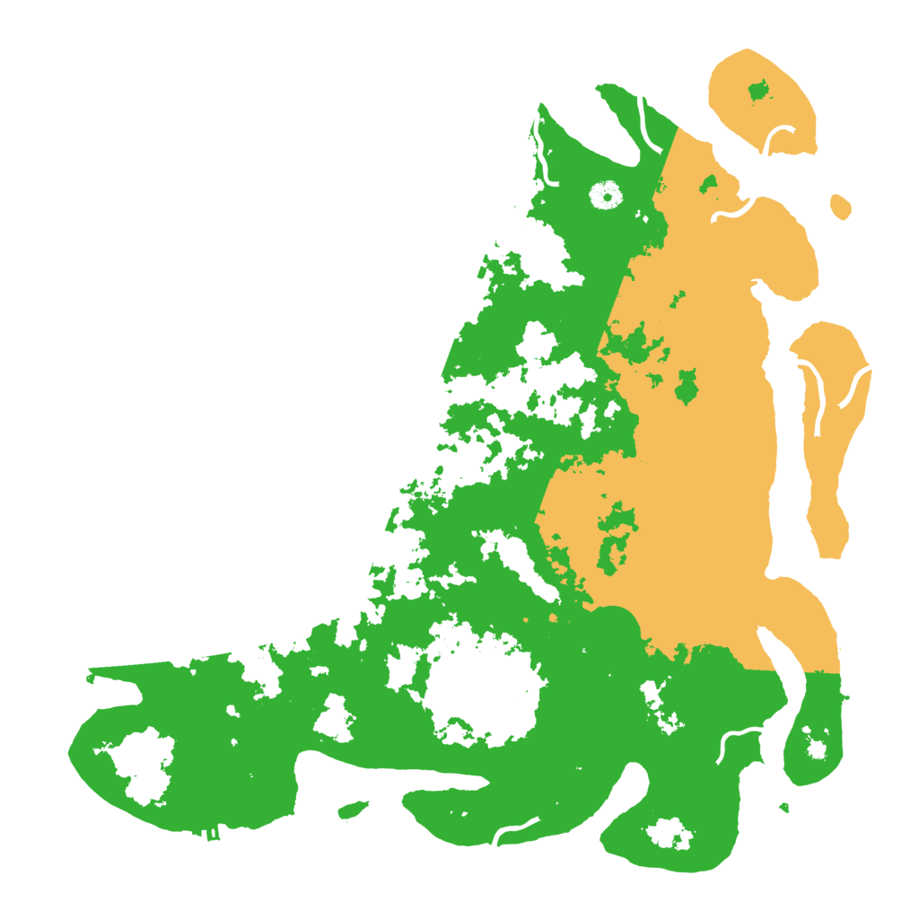 Biome Rust Map: Procedural Map, Size: 4500, Seed: 1872606303