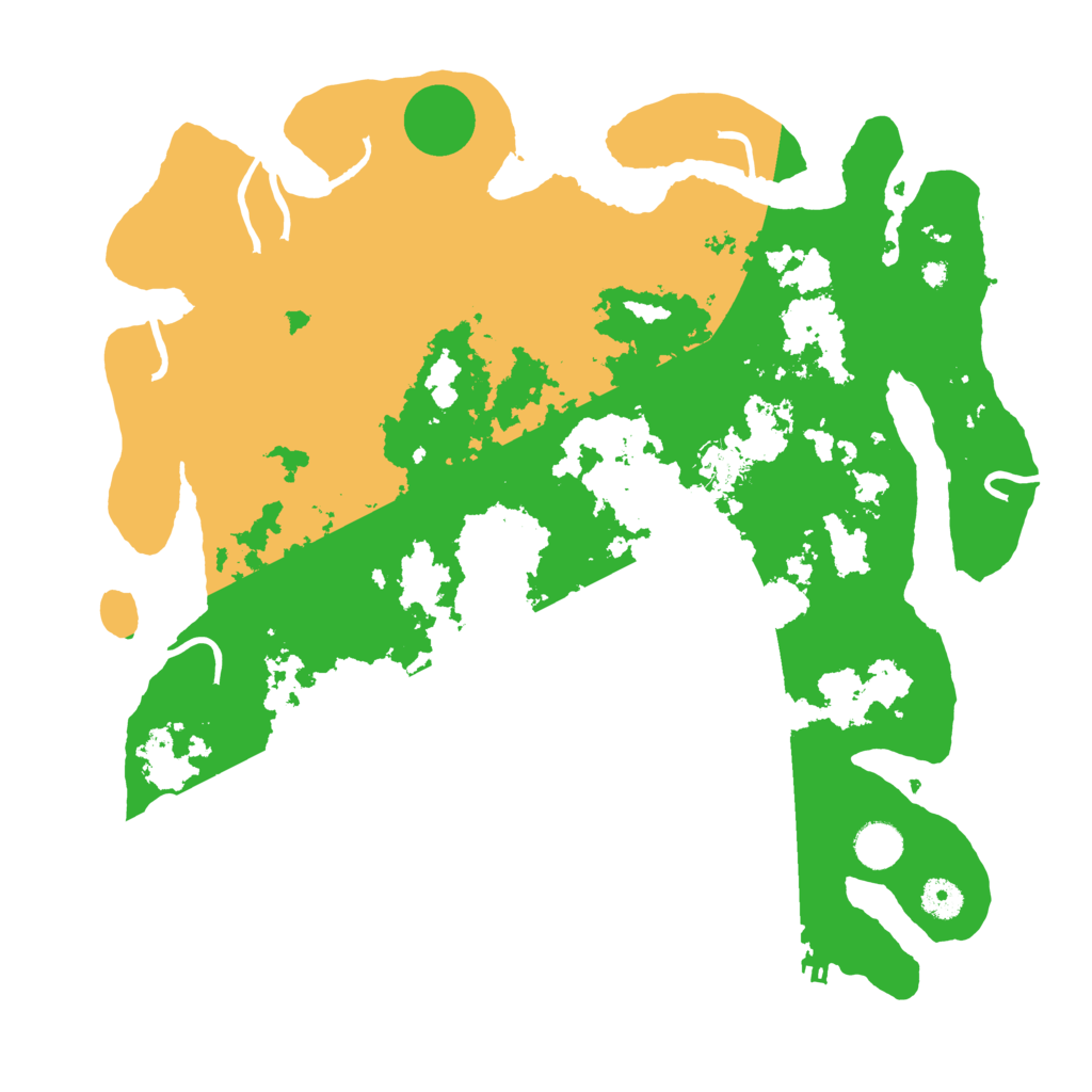 Biome Rust Map: Procedural Map, Size: 4050, Seed: 1009050098