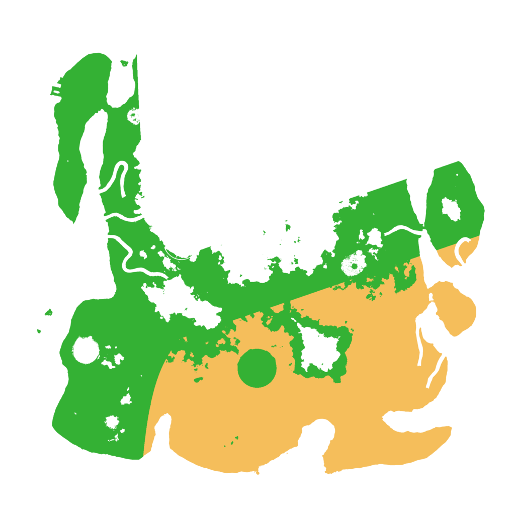 Biome Rust Map: Procedural Map, Size: 3500, Seed: 1275828224