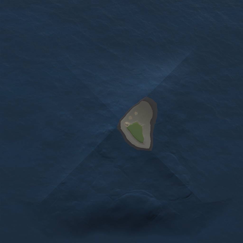 Rust Map: Procedural Map, Size: 1000, Seed: 1584446782, 3 Monuments