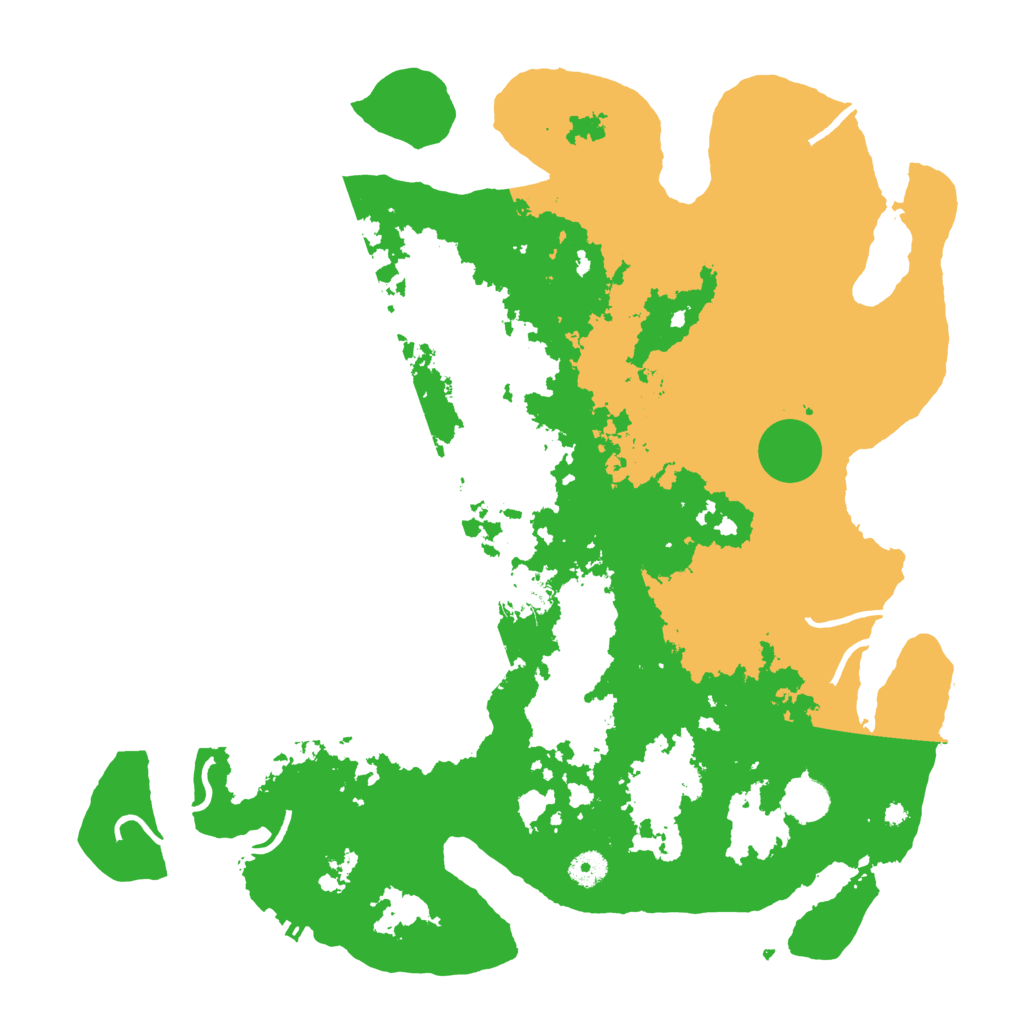Biome Rust Map: Procedural Map, Size: 4251, Seed: 566272883