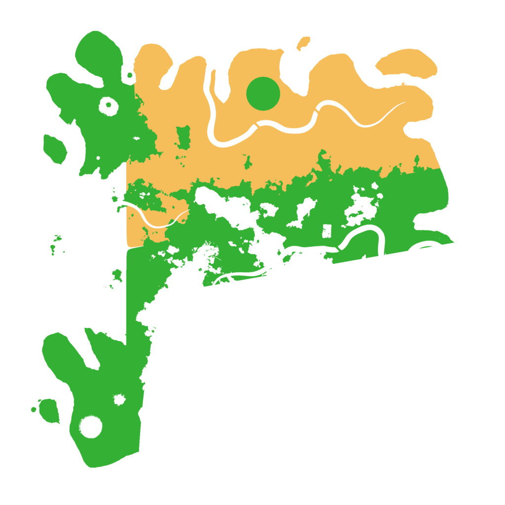 Biome Rust Map: Procedural Map, Size: 3950, Seed: 151048348