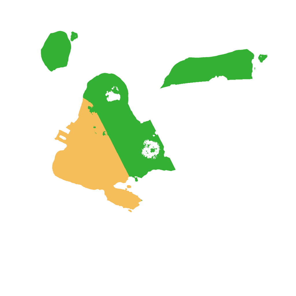 Biome Rust Map: Procedural Map, Size: 1700, Seed: 86868343
