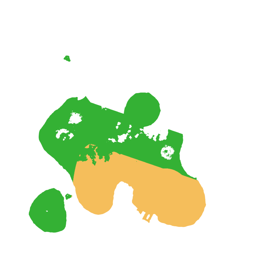 Biome Rust Map: Procedural Map, Size: 2000, Seed: 200000