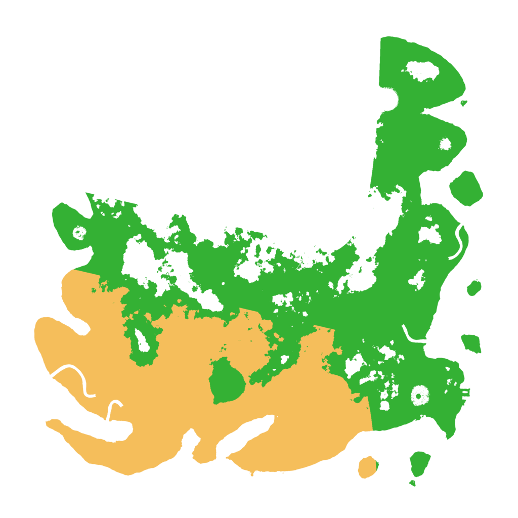 Biome Rust Map: Procedural Map, Size: 4000, Seed: 123459
