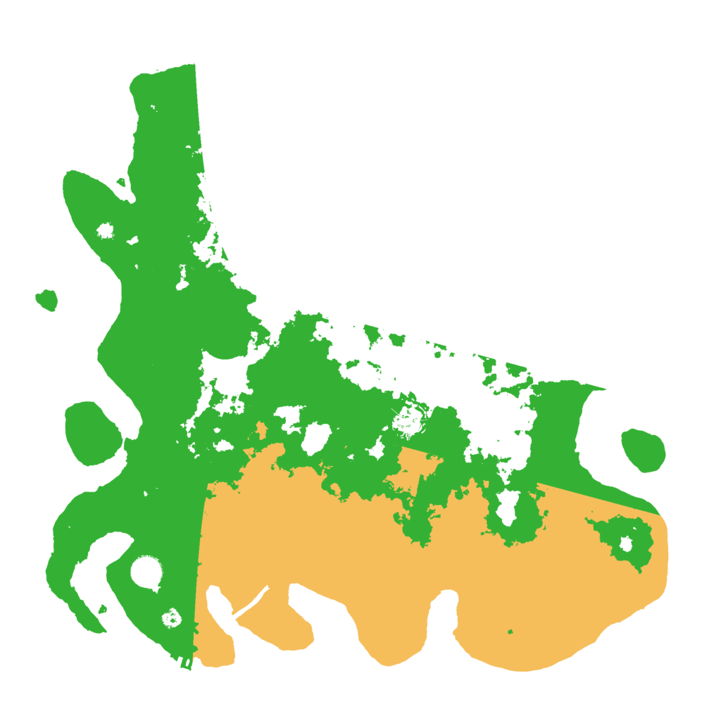 Biome Rust Map: Procedural Map, Size: 4000, Seed: 12451
