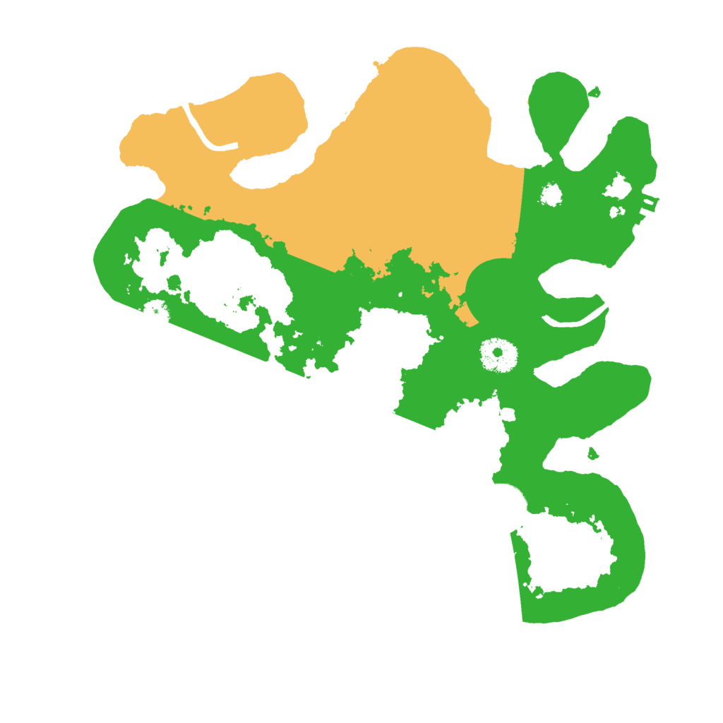 Biome Rust Map: Procedural Map, Size: 3000, Seed: 434492967