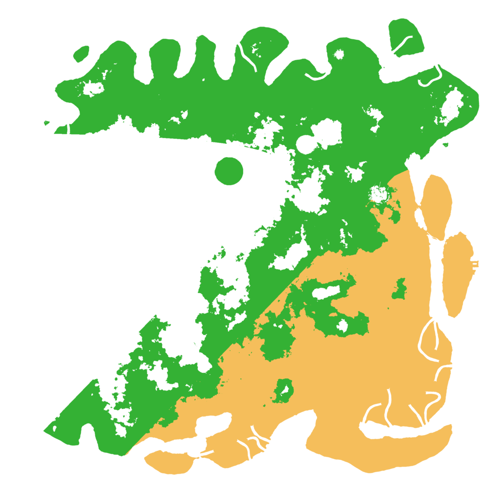 Biome Rust Map: Procedural Map, Size: 4800, Seed: 1538283176