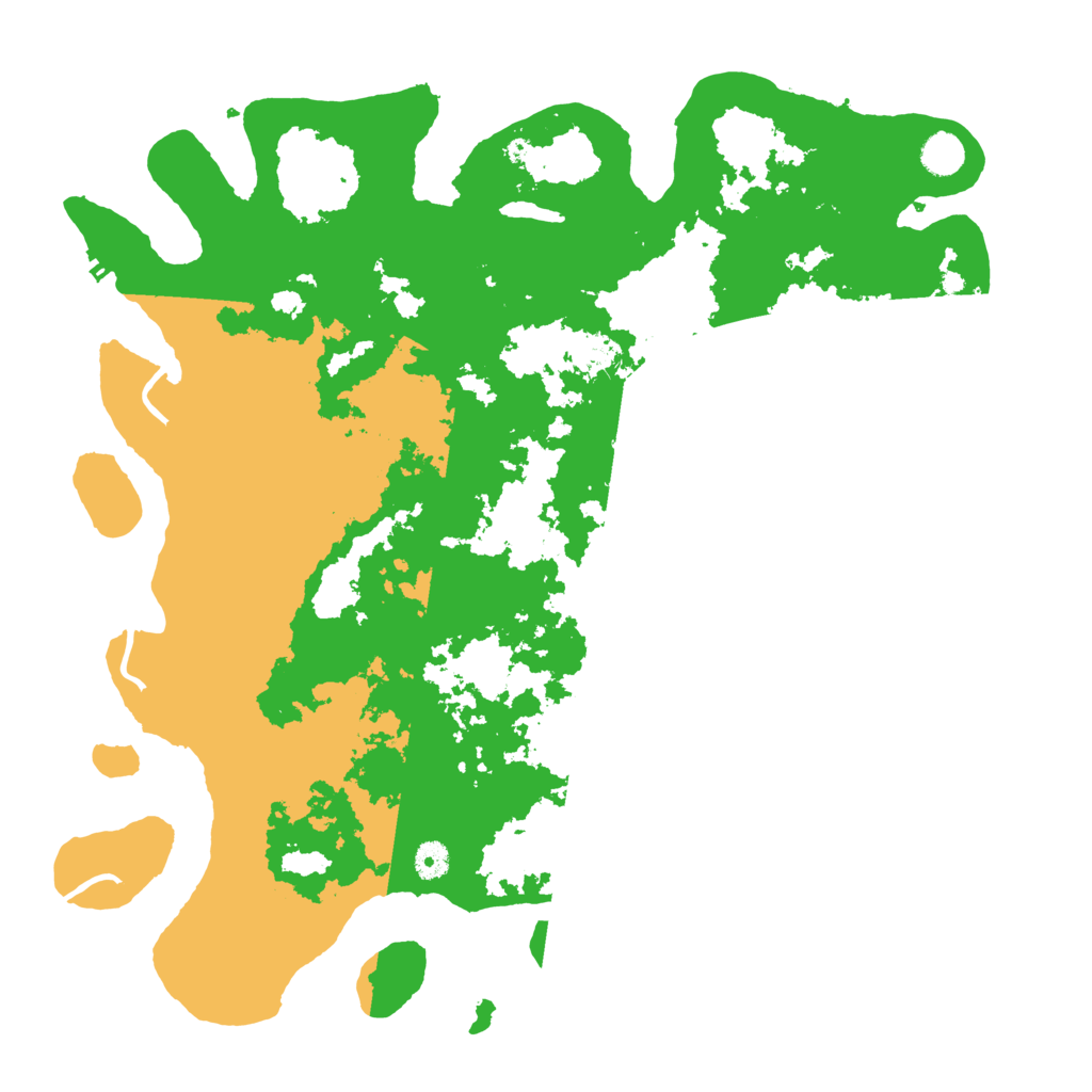 Biome Rust Map: Procedural Map, Size: 4500, Seed: 1209445626