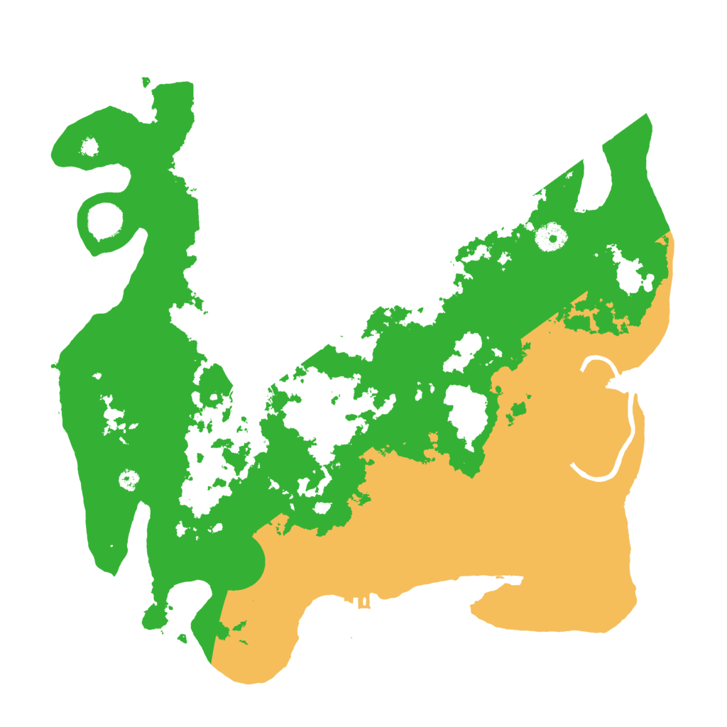Biome Rust Map: Procedural Map, Size: 3700, Seed: 190597895