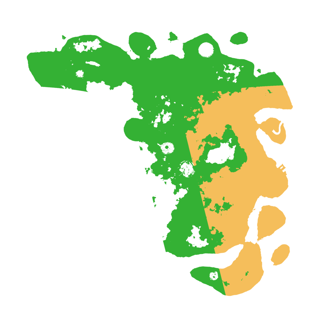 Biome Rust Map: Procedural Map, Size: 3800, Seed: 700129