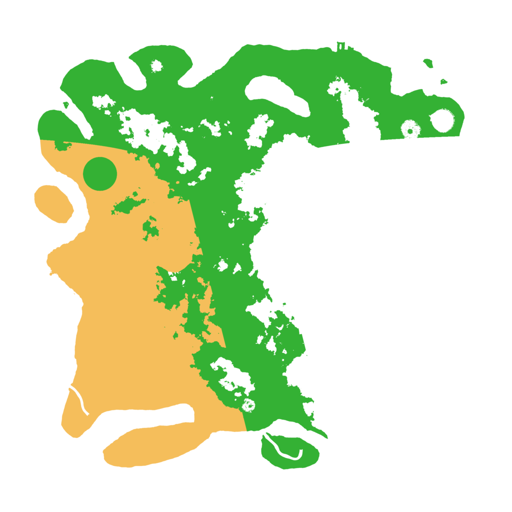Biome Rust Map: Procedural Map, Size: 4000, Seed: 5248091