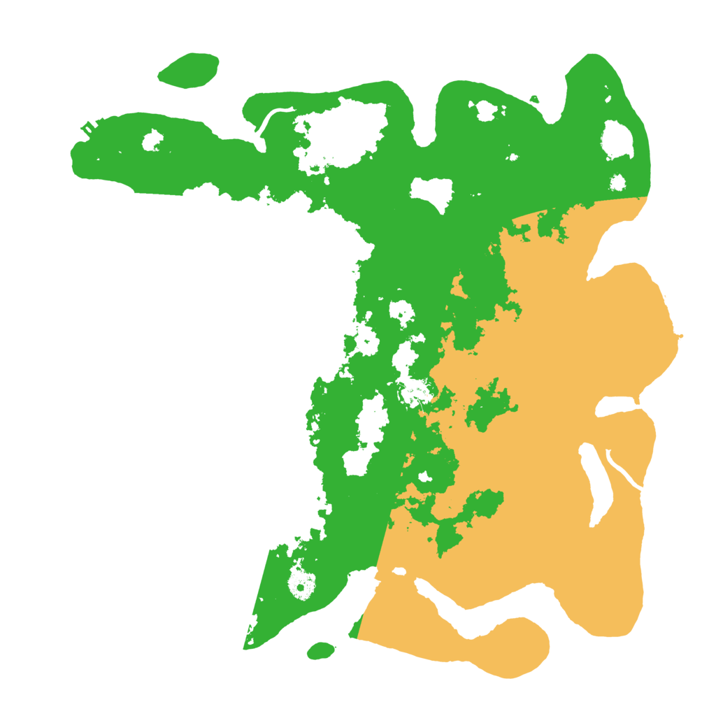 Biome Rust Map: Procedural Map, Size: 4000, Seed: 7519