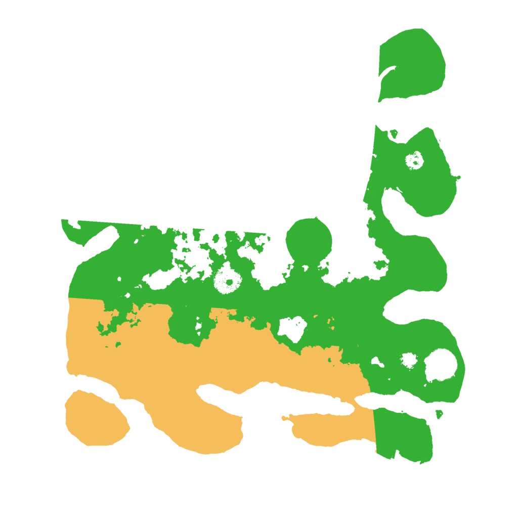 Biome Rust Map: Procedural Map, Size: 3000, Seed: 46279