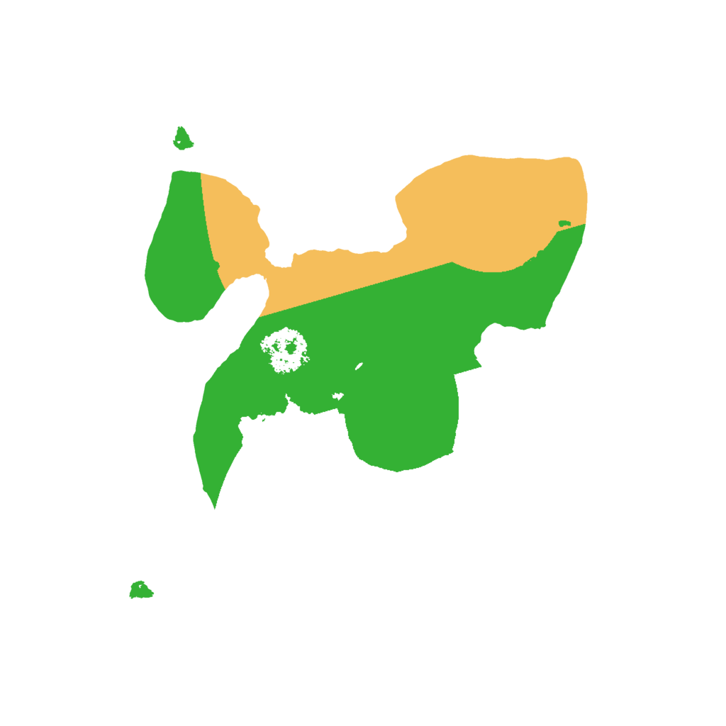 Biome Rust Map: Procedural Map, Size: 1685, Seed: 1338