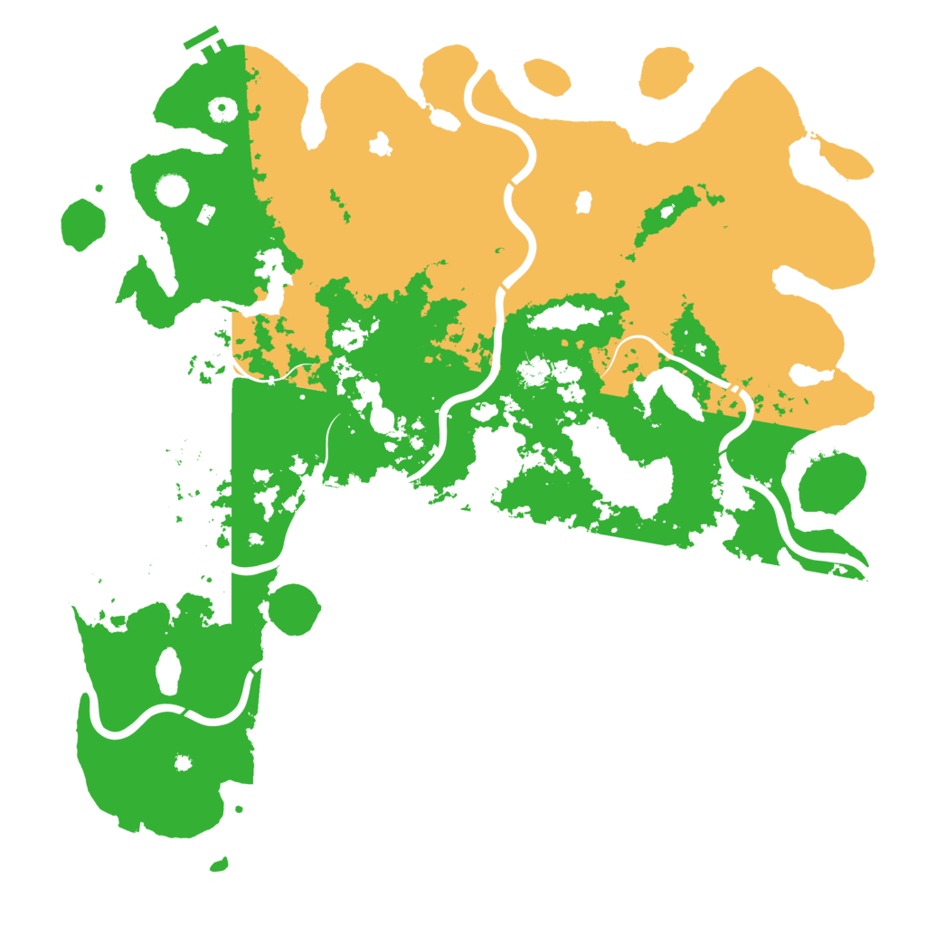 Biome Rust Map: Procedural Map, Size: 5000, Seed: 583841494