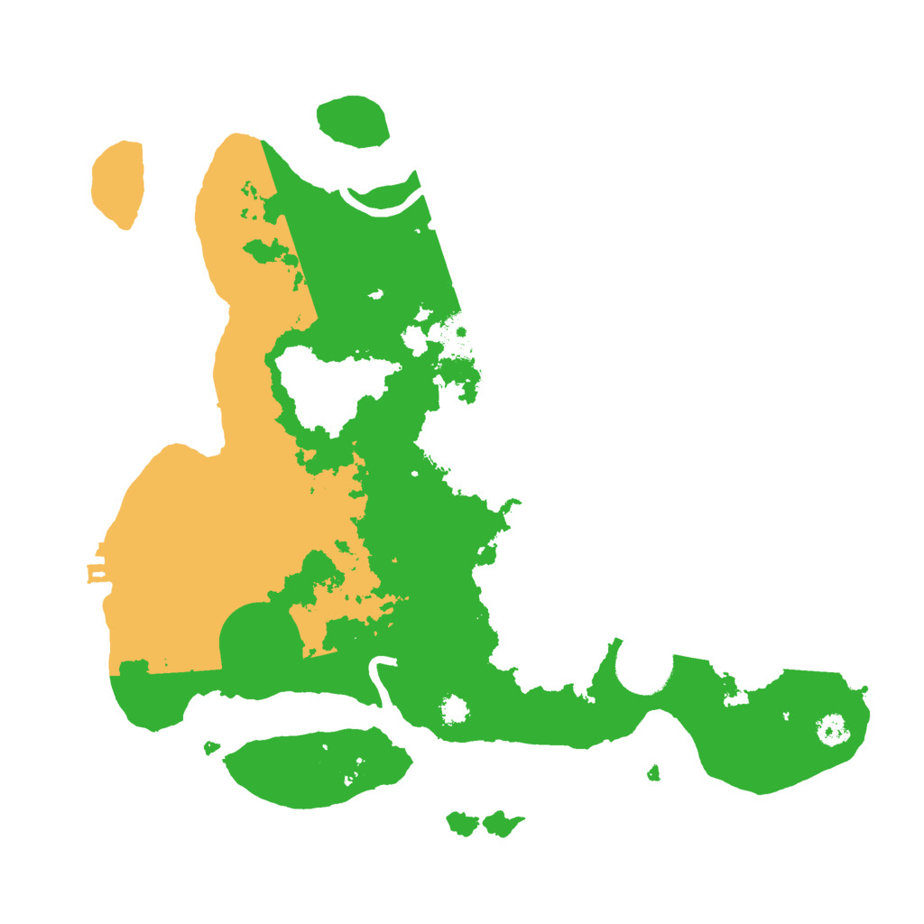 Biome Rust Map: Procedural Map, Size: 3000, Seed: 2700