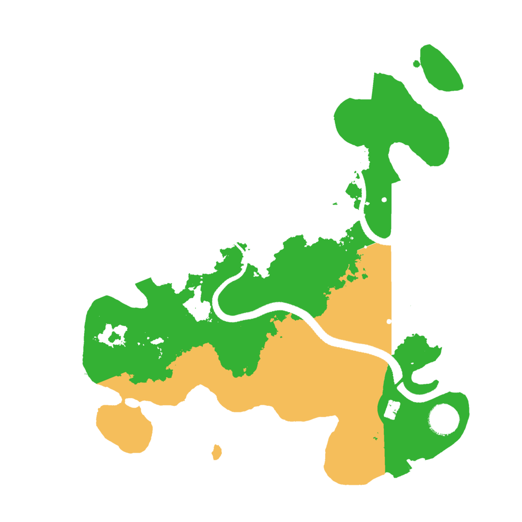 Biome Rust Map: Procedural Map, Size: 3000, Seed: 83783