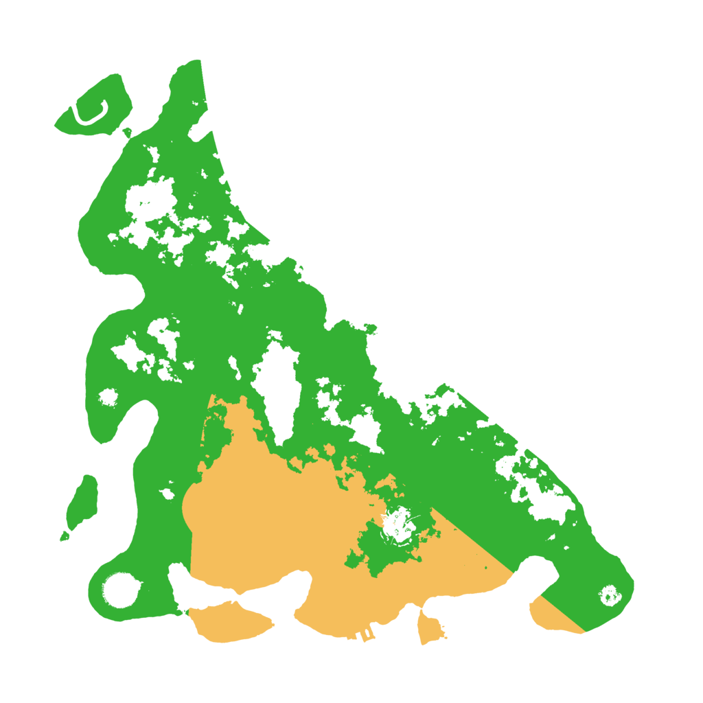 Biome Rust Map: Procedural Map, Size: 3500, Seed: 1502873679