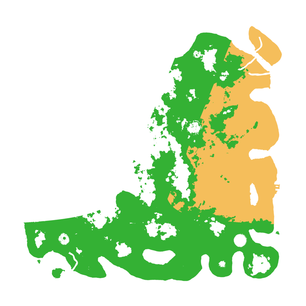 Biome Rust Map: Procedural Map, Size: 4250, Seed: 739938994