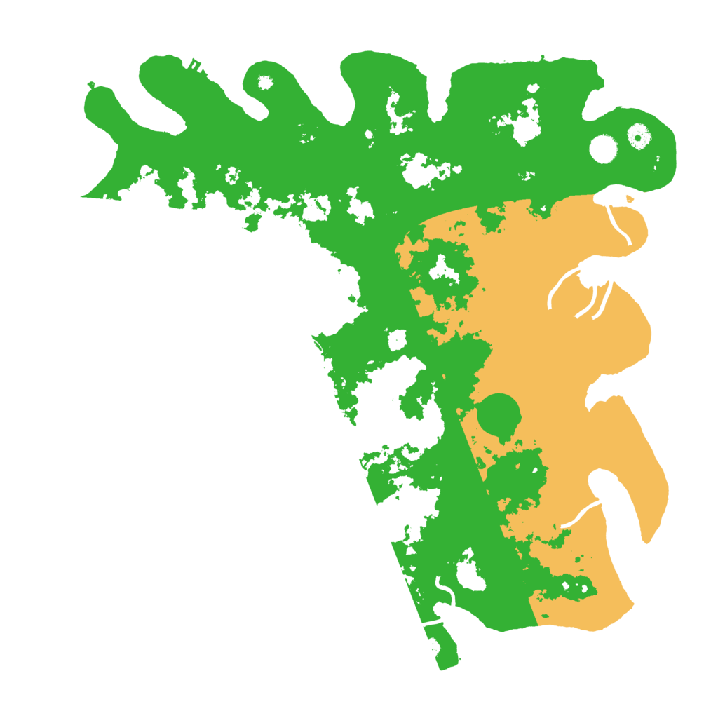 Biome Rust Map: Procedural Map, Size: 4500, Seed: 328255