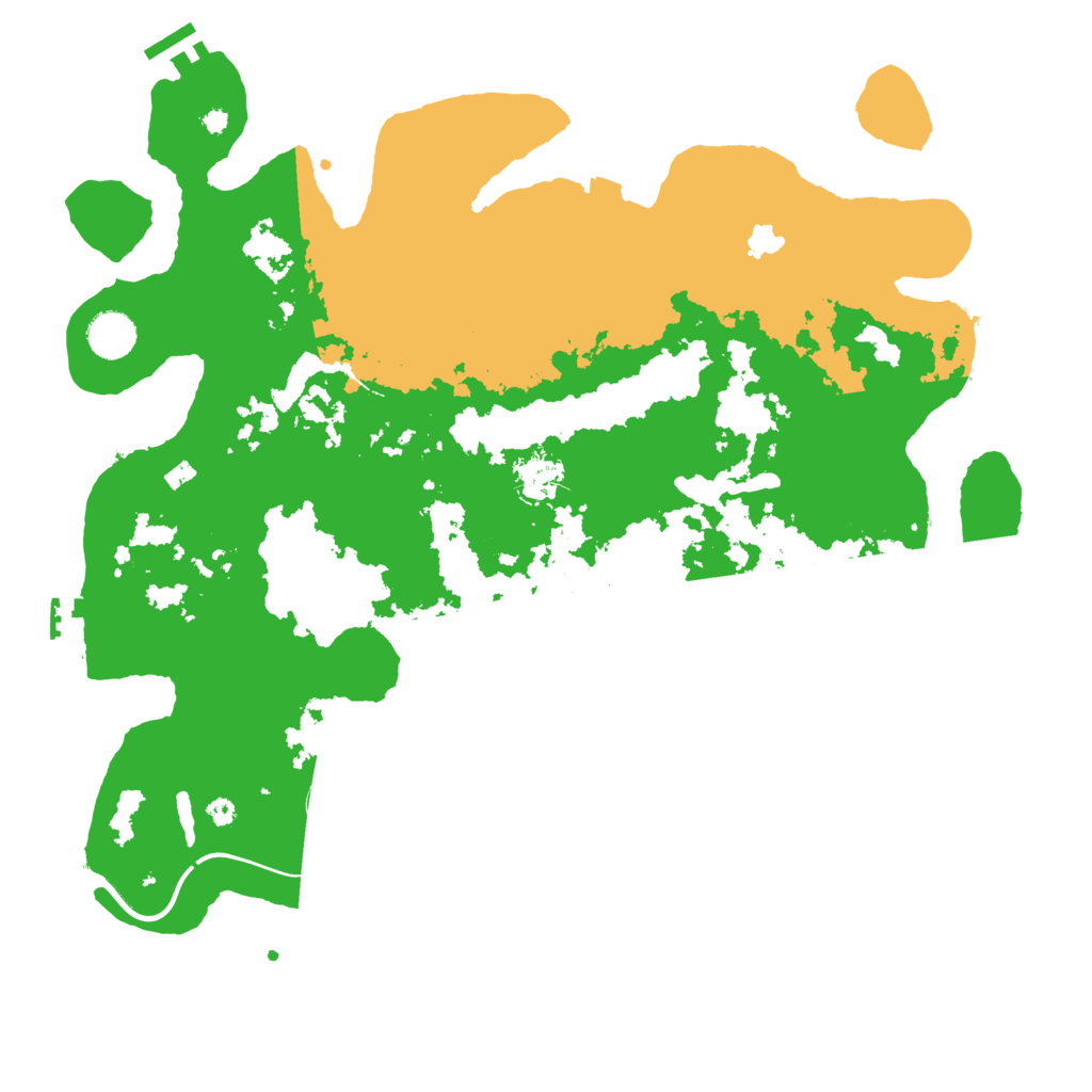 Biome Rust Map: Procedural Map, Size: 4000, Seed: 13405424
