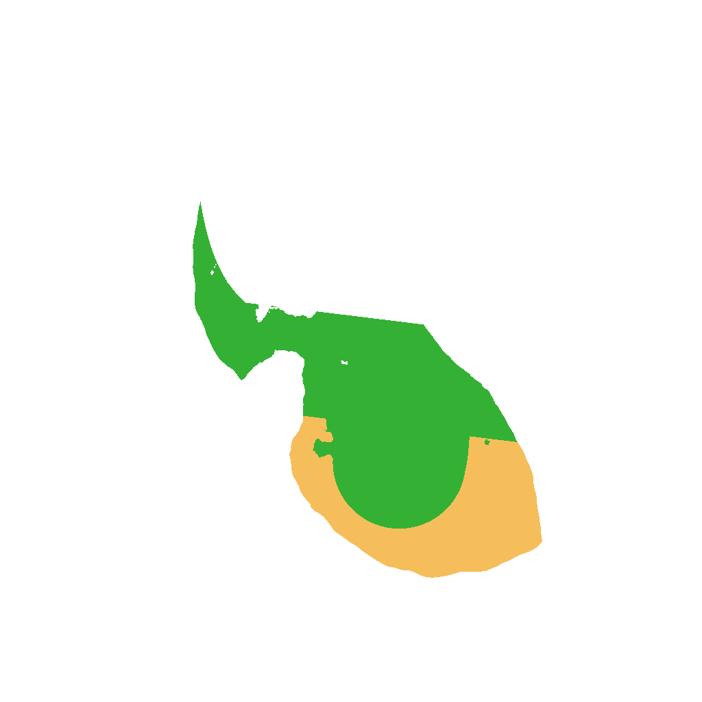 Biome Rust Map: Barren, Size: 1400, Seed: 2147483645