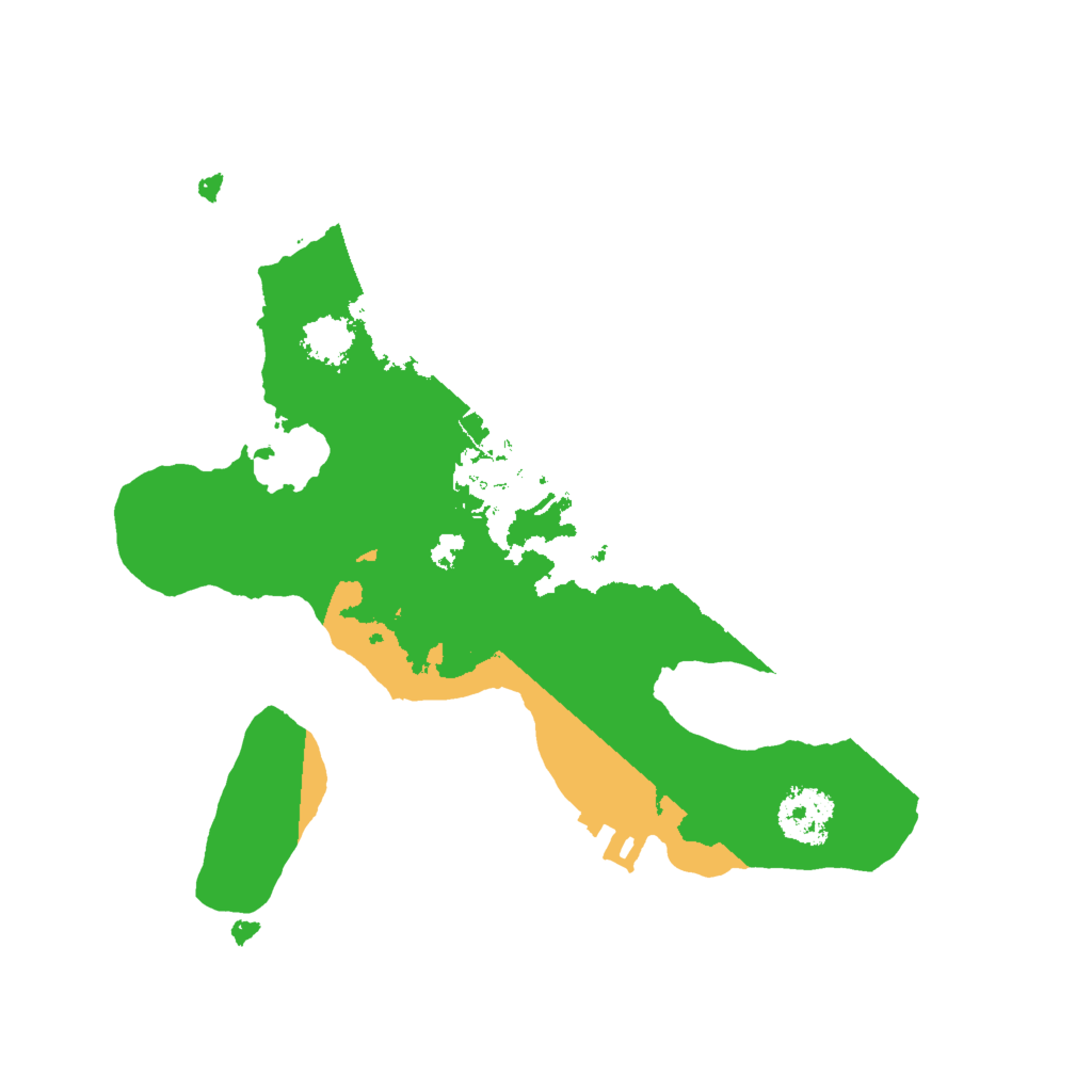 Biome Rust Map: Procedural Map, Size: 2000, Seed: 231