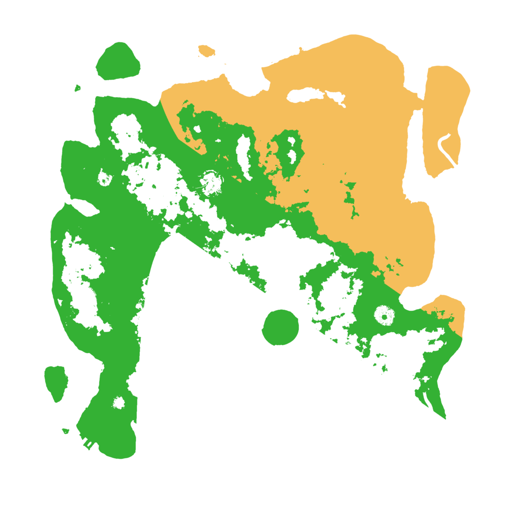 Biome Rust Map: Procedural Map, Size: 3850, Seed: 1752138873