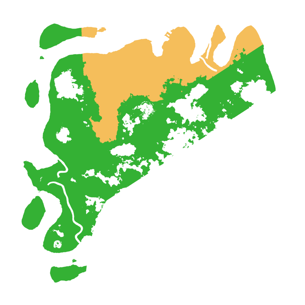 Biome Rust Map: Procedural Map, Size: 3850, Seed: 1511599418