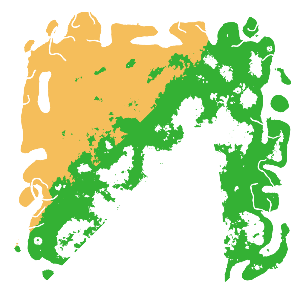 Biome Rust Map: Procedural Map, Size: 5500, Seed: 173237