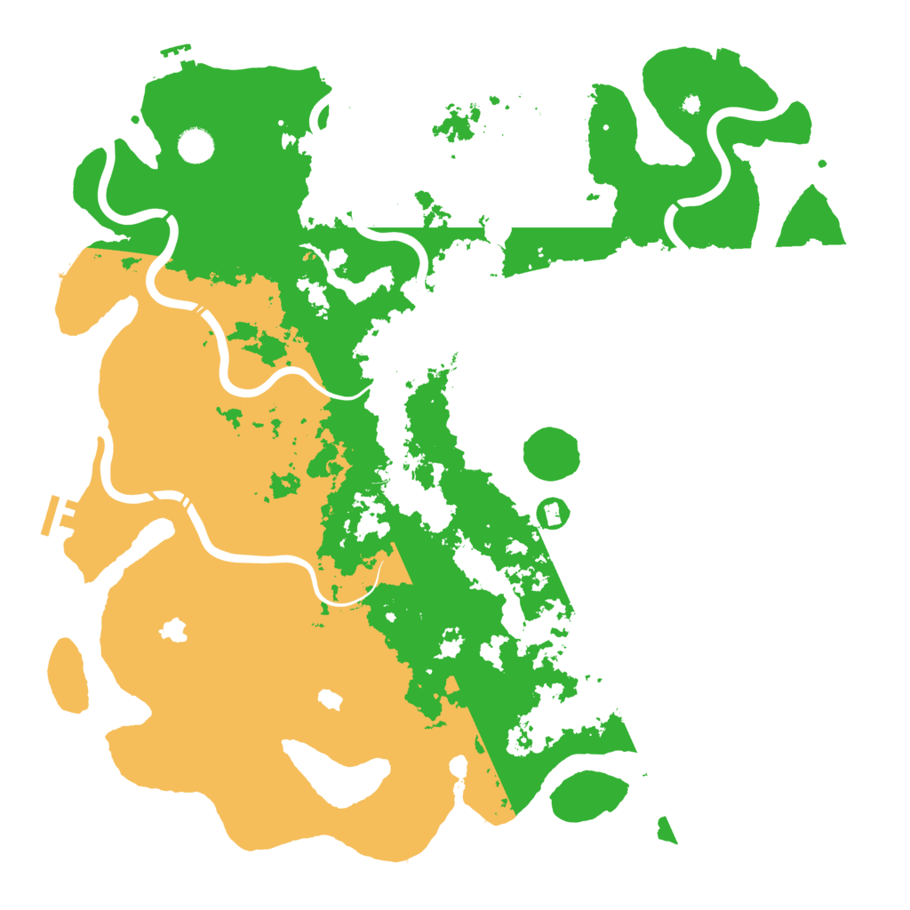 Biome Rust Map: Procedural Map, Size: 4500, Seed: 1930777