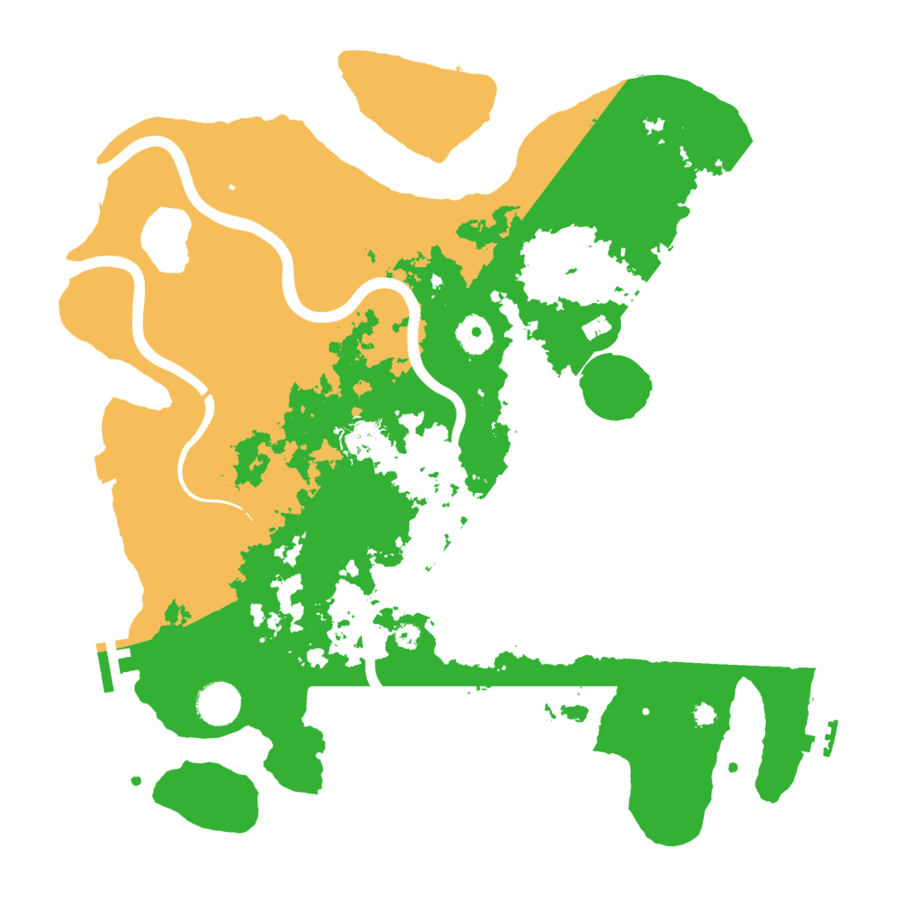 Biome Rust Map: Procedural Map, Size: 3700, Seed: 1906708491