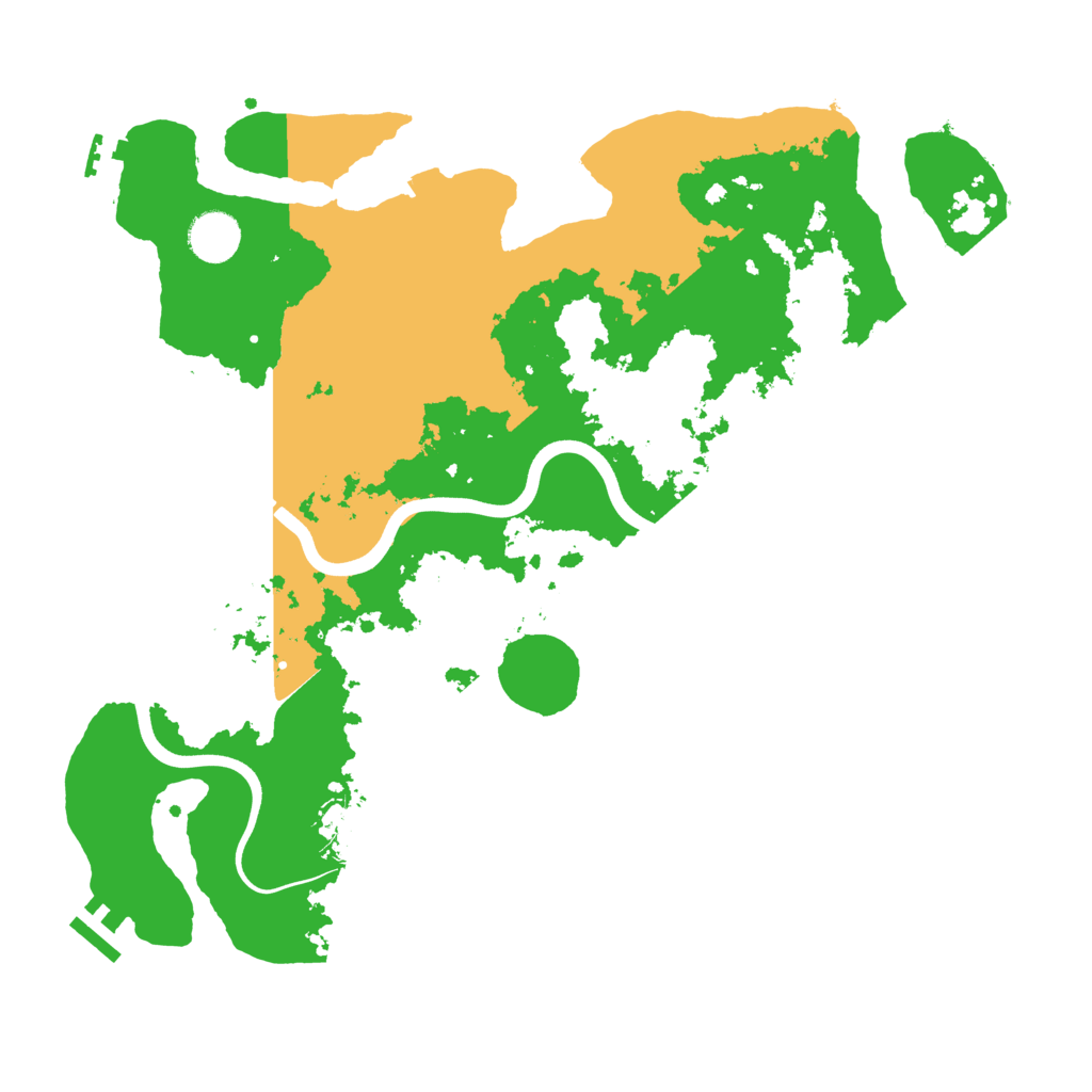 Biome Rust Map: Procedural Map, Size: 3750, Seed: 226497955