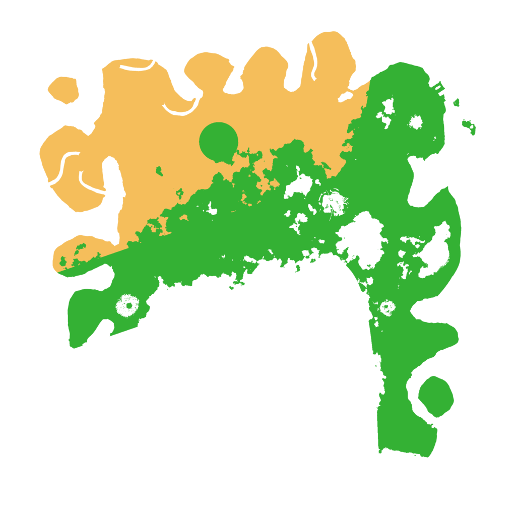 Biome Rust Map: Procedural Map, Size: 3500, Seed: 1979242435