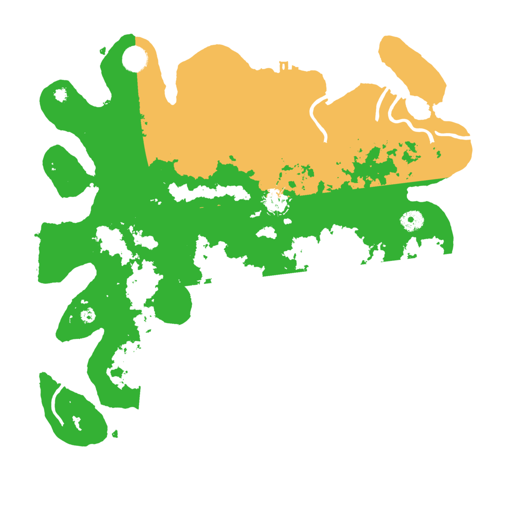 Biome Rust Map: Procedural Map, Size: 3500, Seed: 181513530