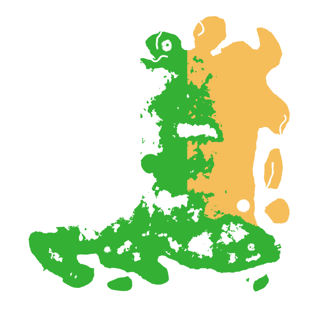 Biome Rust Map: Procedural Map, Size: 4350, Seed: 648251