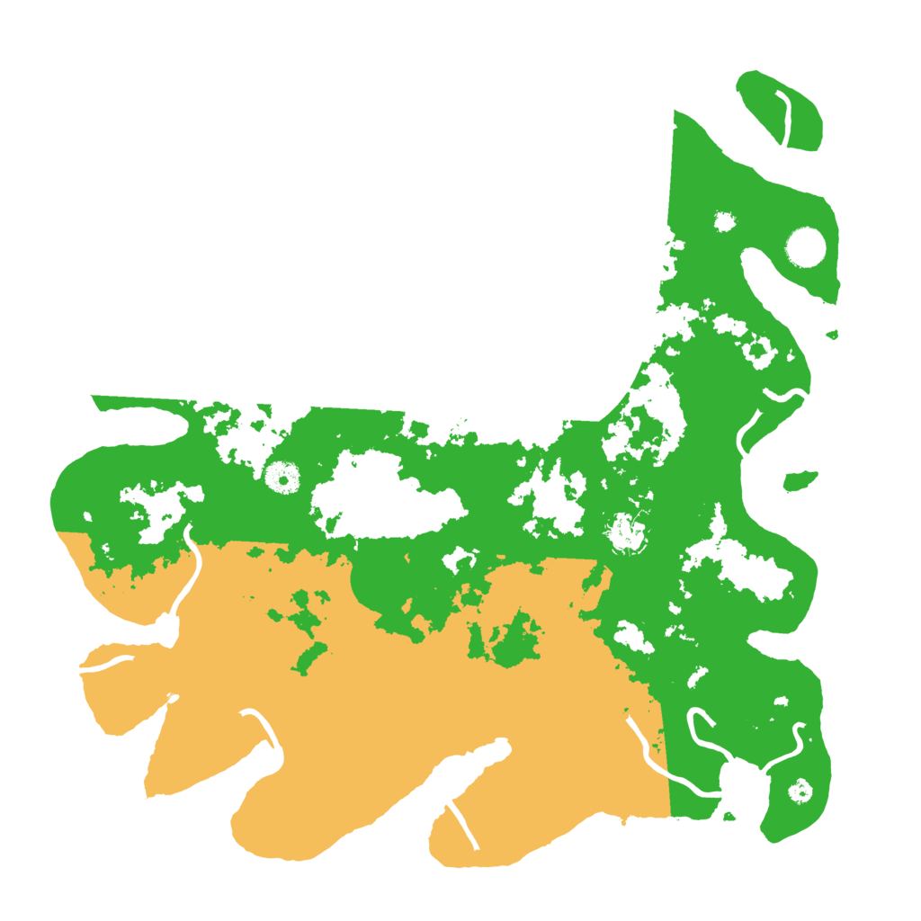 Biome Rust Map: Procedural Map, Size: 4050, Seed: 553485731