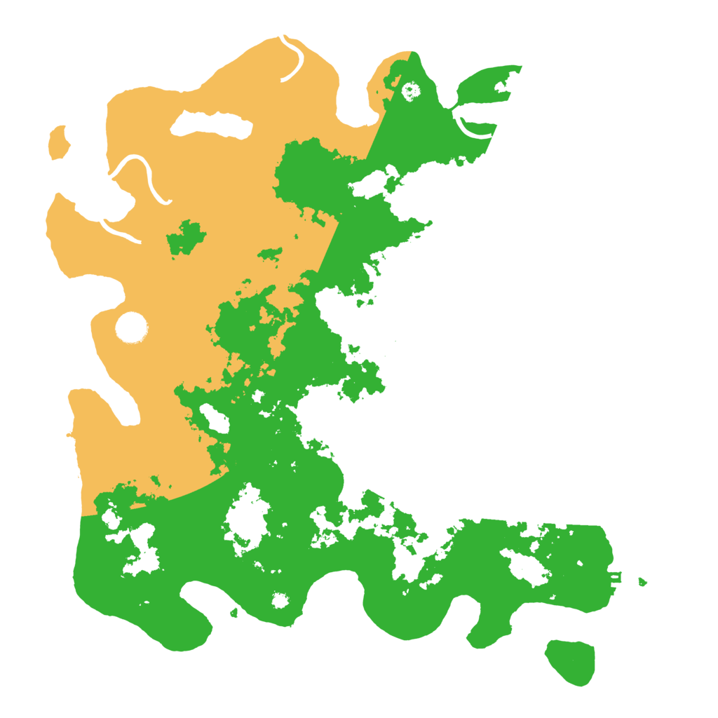 Biome Rust Map: Procedural Map, Size: 4000, Seed: 1995522572
