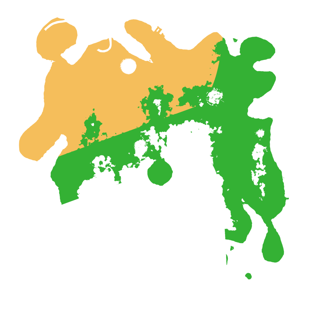 Biome Rust Map: Procedural Map, Size: 3500, Seed: 1120991265