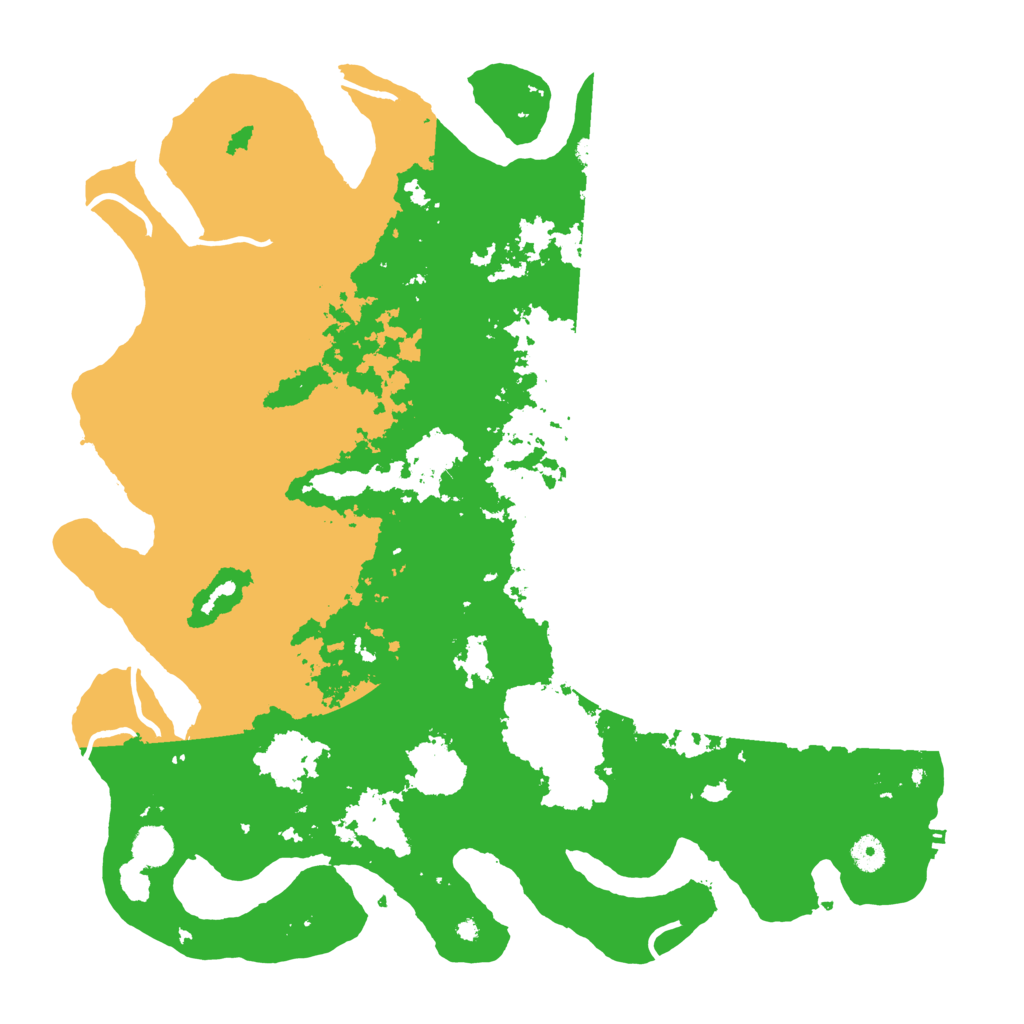 Biome Rust Map: Procedural Map, Size: 4500, Seed: 2029410959