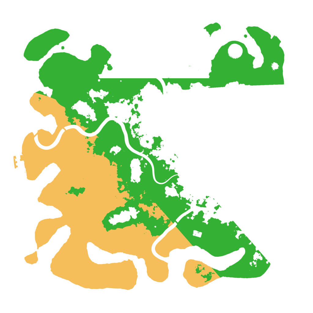Biome Rust Map: Procedural Map, Size: 3850, Seed: 133416331