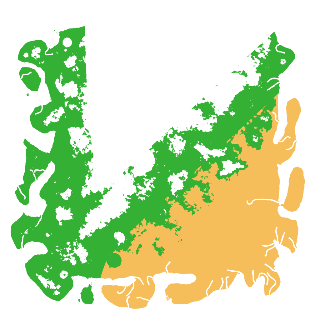 Biome Rust Map: Procedural Map, Size: 6000, Seed: 85992815