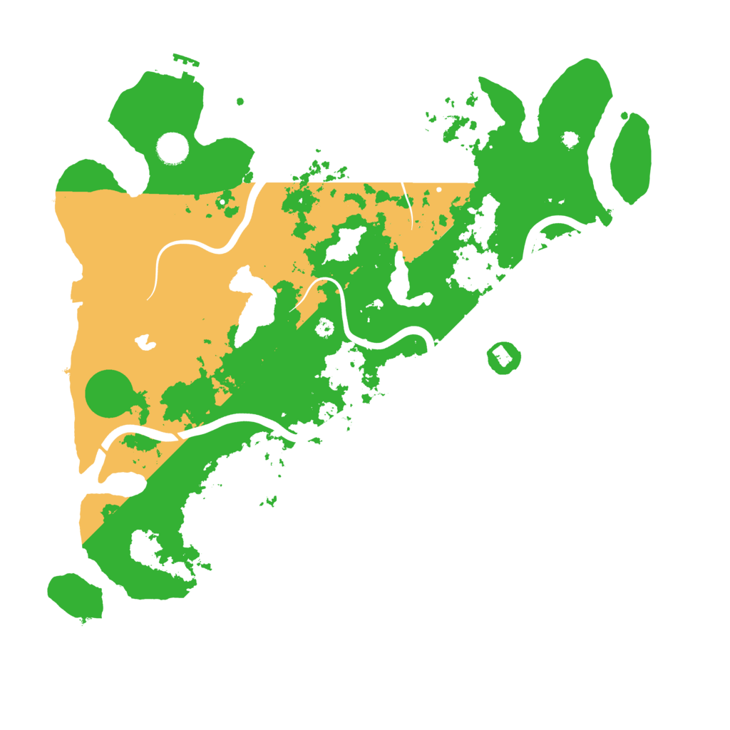 Biome Rust Map: Procedural Map, Size: 4000, Seed: 875784