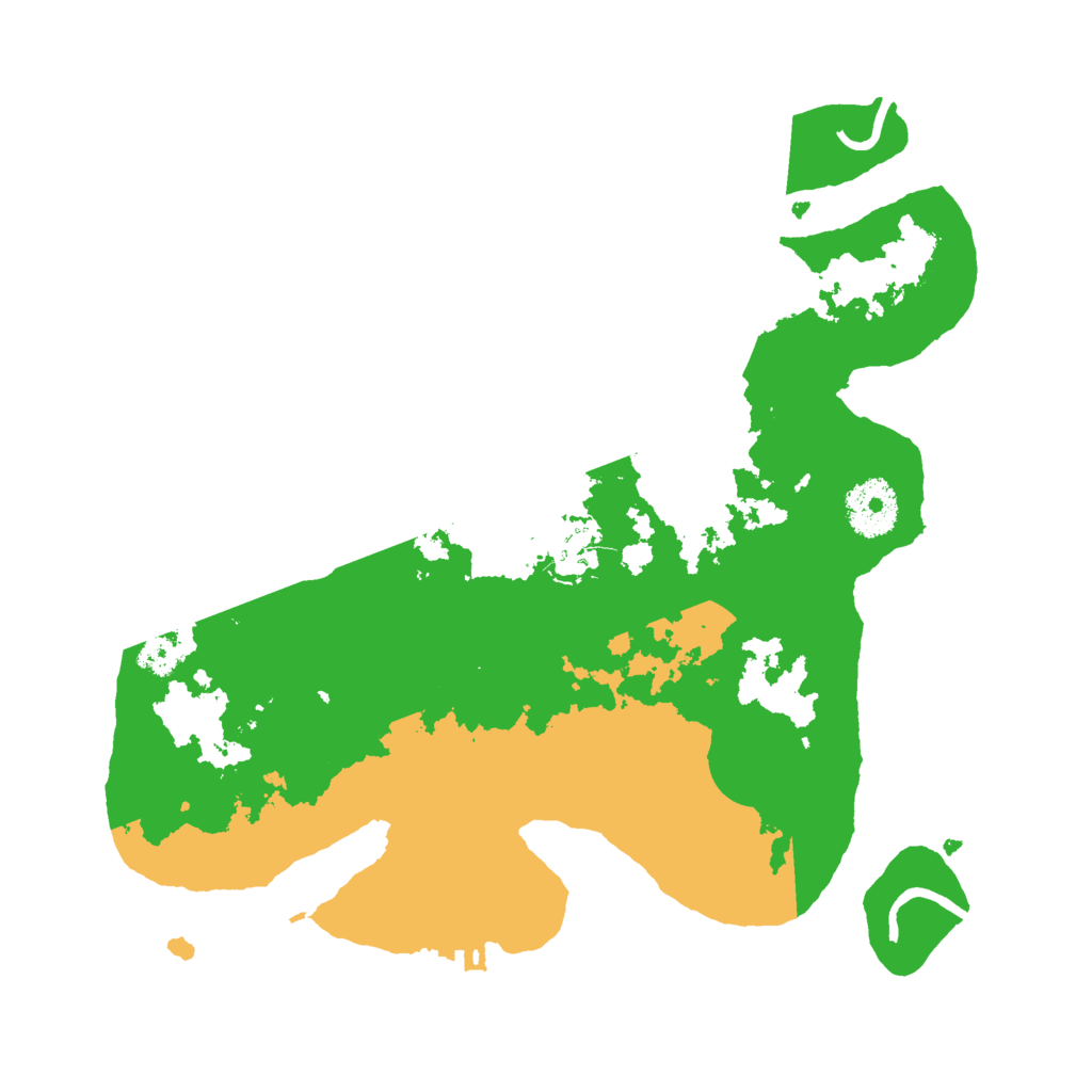 Biome Rust Map: Procedural Map, Size: 3000, Seed: 809735788
