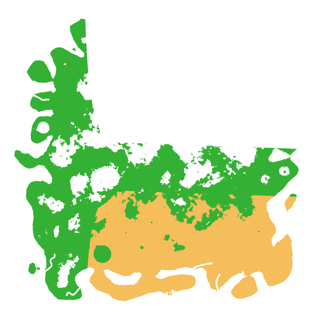 Biome Rust Map: Procedural Map, Size: 4800, Seed: 167143724