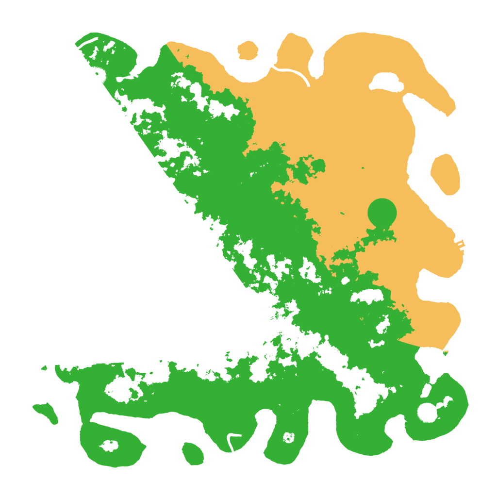 Biome Rust Map: Procedural Map, Size: 4500, Seed: 1214978083
