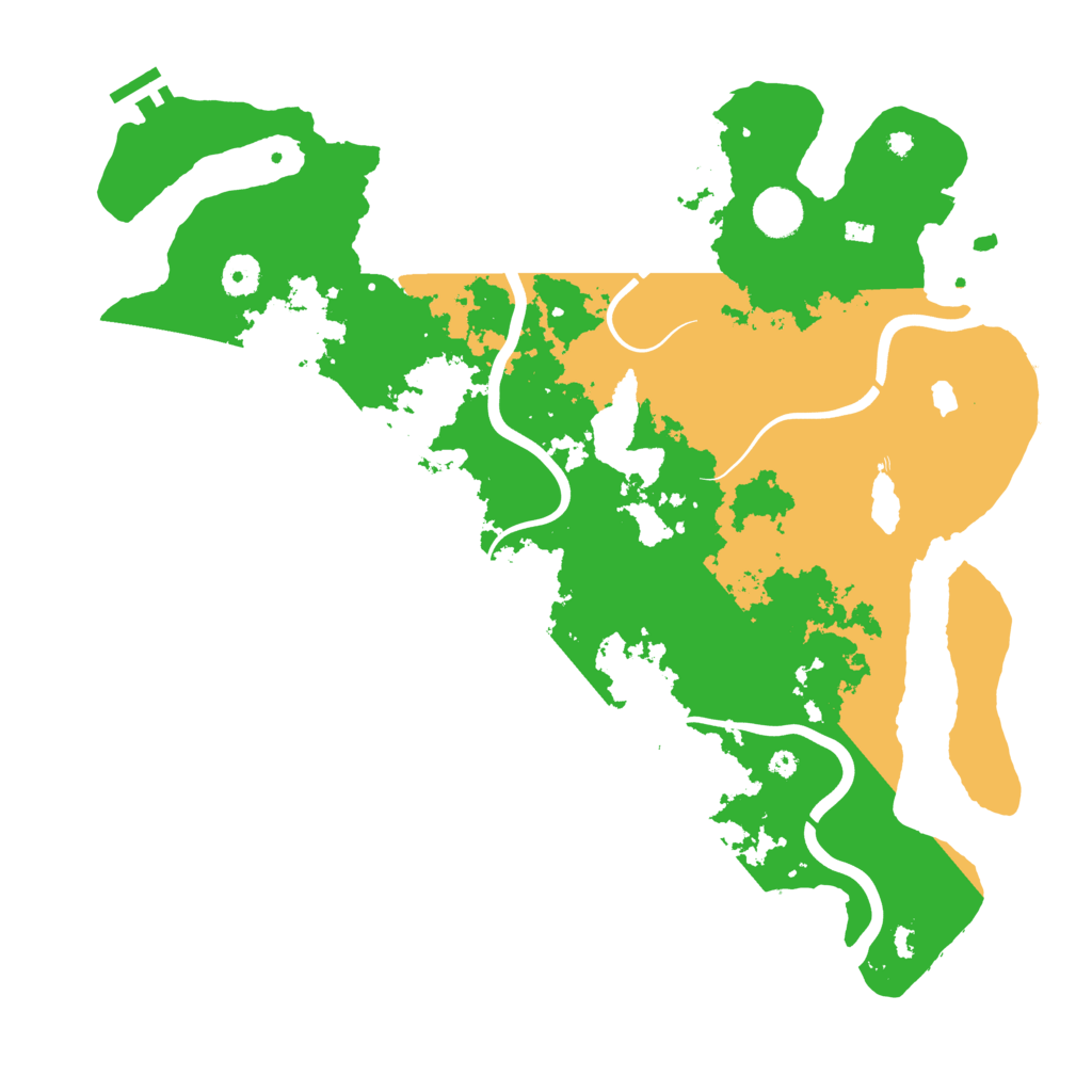 Biome Rust Map: Procedural Map, Size: 4050, Seed: 772731525