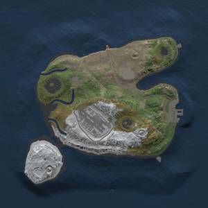 Thumbnail Rust Map: Procedural Map, Size: 2000, Seed: 1356278, 8 Monuments