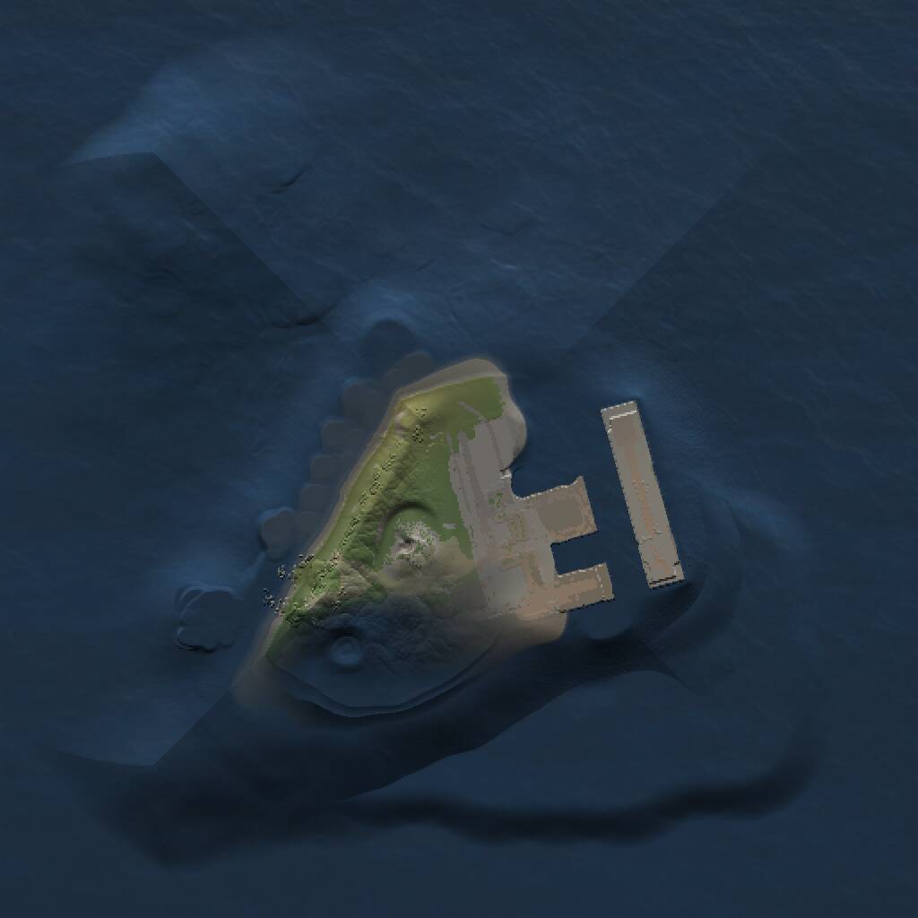 Rust Map: Procedural Map, Size: 1000, Seed: 1537215859, 2 Monuments